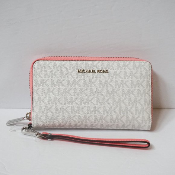 Michael Kors | Bags | Michael Kors Phone Wristlet Mk White  display picture 2